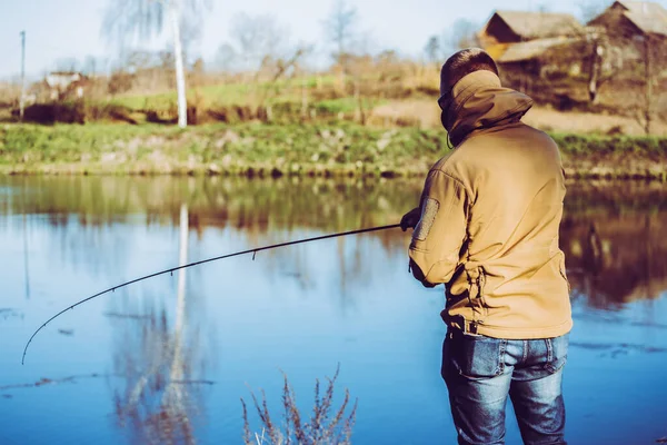 Boa Pesca Captura Durante Dia — Fotografia de Stock