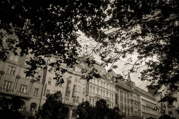 Hermosas Calles Arquitectura Otoño Praga —  Fotos de Stock