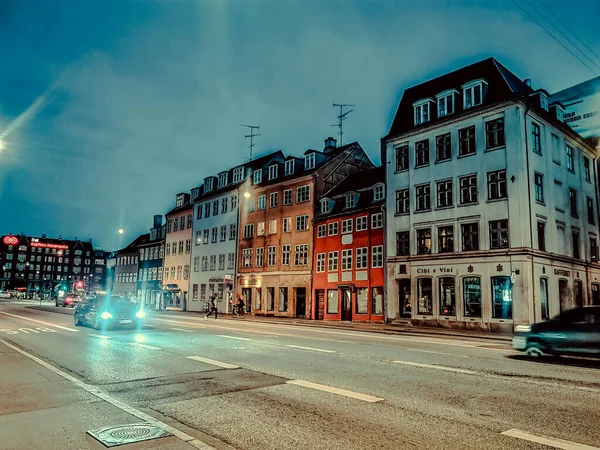 Copenhagen Lato Piękna Architektura Podróży Tło — Zdjęcie stockowe