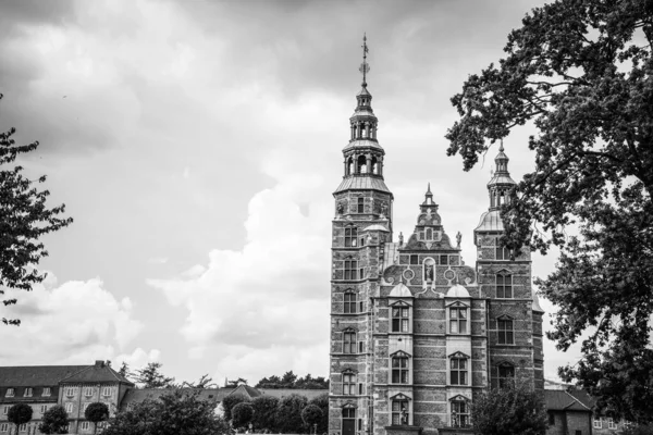 Kopenhag 'daki Güzel Rosenborg Kalesi