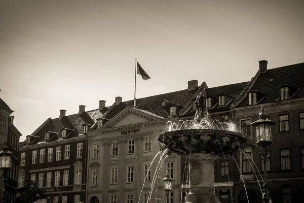 Koppenhága Dánia Skandinávia Gyönyörű Nyári Nap — Stock Fotó