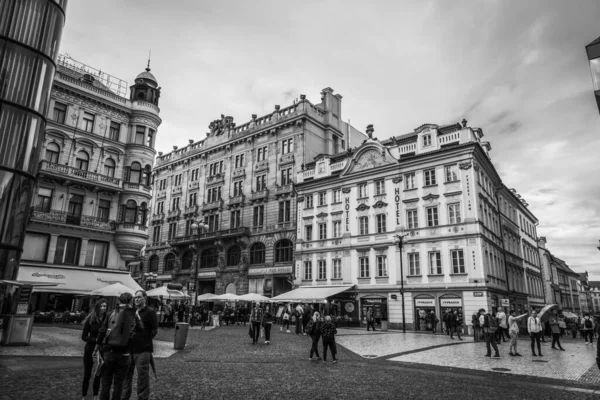 Hermosas Calles Arquitectura Otoño Praga —  Fotos de Stock