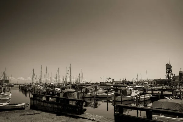 Barcos en el muelle — Foto de Stock