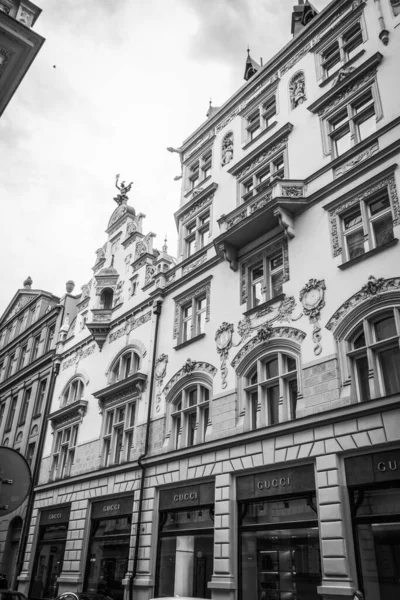 Hermosas Calles Arquitectura Otoño Praga — Foto de Stock