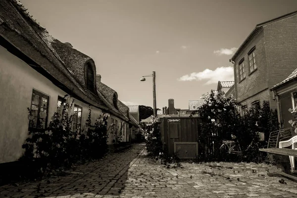 Beautiful Danish Architecture Picturesque Village — Stock Photo, Image