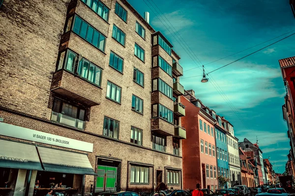 Bellissima Architettura Copenaghen Viaggia Copenaghen — Foto Stock