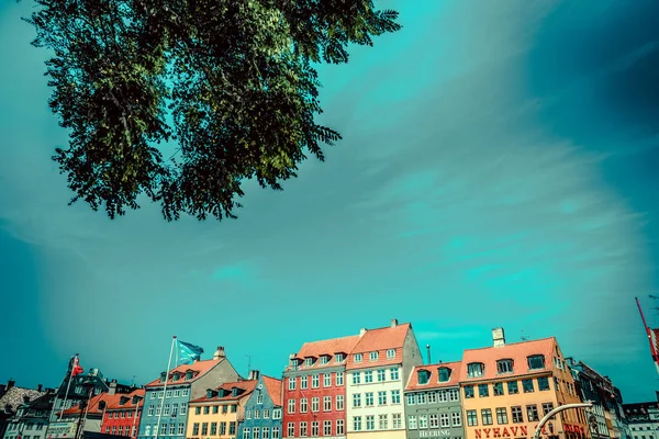 Μαγευτική Αρχιτεκτονική Της Κοπεγχάγης — Φωτογραφία Αρχείου