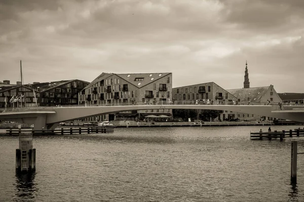 Όμορφη Αρχιτεκτονική Της Κοπεγχάγης Ταξίδια Γύρω Από Την Κοπεγχάγη — Φωτογραφία Αρχείου