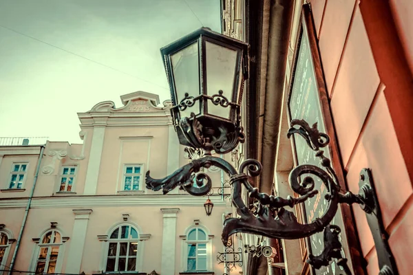 Magnifik Vinter Lviv Arkitektur Och Gator — Stockfoto