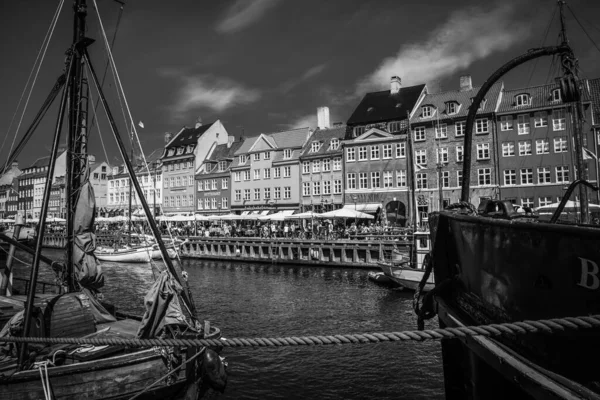 Όμορφη Αρχιτεκτονική Της Κοπεγχάγης Ταξίδια Γύρω Από Την Κοπεγχάγη — Φωτογραφία Αρχείου