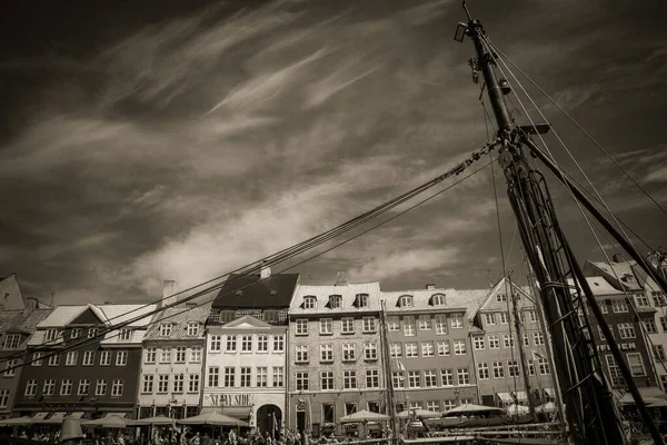 Vacker Köpenhamn Arkitektur Resa Runt Köpenhamn — Stockfoto