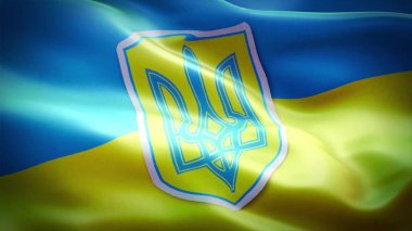 State flag of Ukraine. Flag of Ukraine