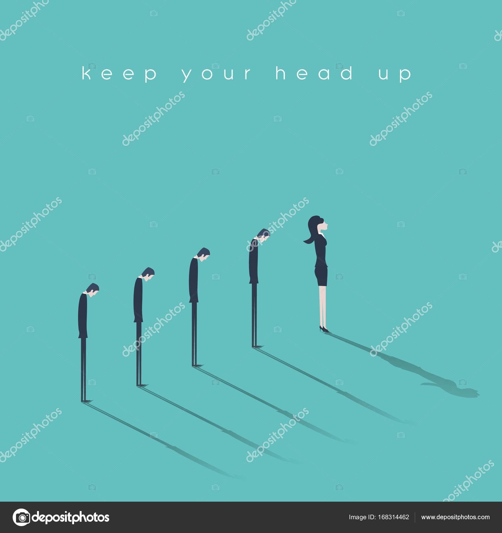 Business Woman Leader Vector Concept Businesswoman