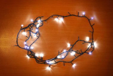 Işık Festivali için kopya alanı dekore edilmiştir.