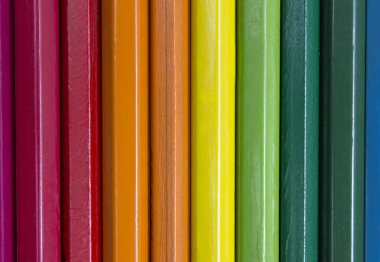 renkli kalemler kökenli yakın çekim