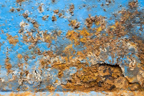 Metal velho ferro ferrugem fundo e textura — Fotografia de Stock