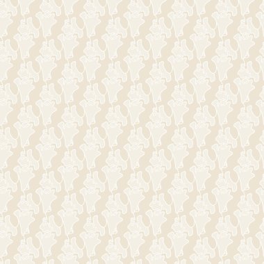 Vector Gold Overlapping Lizards Crawling on a Gold Background Seamless Repeat Pattern. Background for textiles, cards, manufacturing, wallpapers, print, gift wrap and scrapbooking.