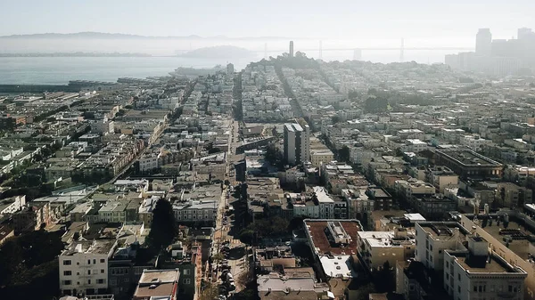 米国カリフォルニア州サンフランシスコ湾エリア市景観 — ストック写真