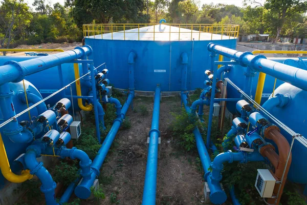 Waterzuiveringsinstallaties — Stockfoto
