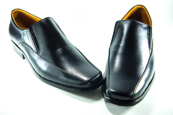 Czarnych mężczyzn butów — Zdjęcie stockowe