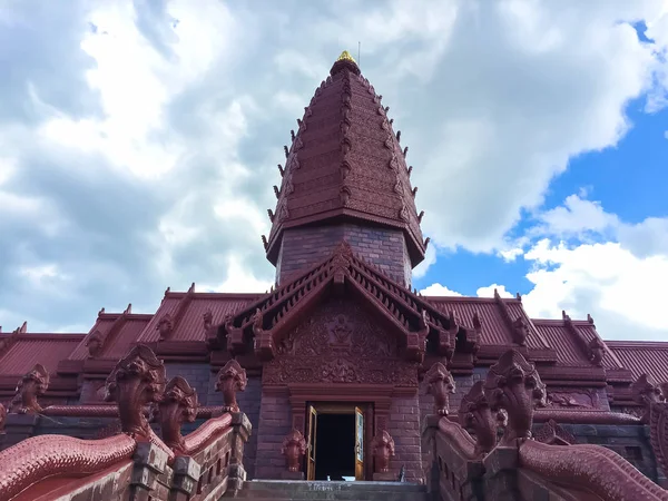 Castelo de Khmer no templo da Tailândia . — Fotografia de Stock