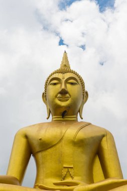 Tayland tapınağındaki Buda heykeli.