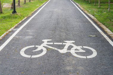 Tayland kamu bahçe Bisiklet lane