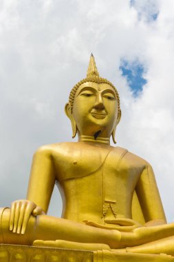 Tayland tapınağındaki Buda heykeli.