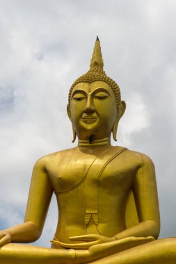 Tayland tapınağındaki Buda heykeli.