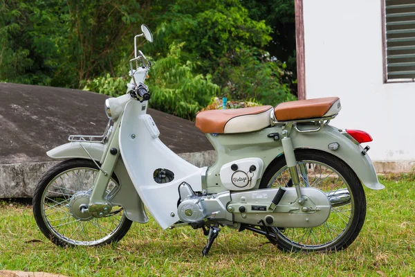 Klassisk Gammal Motorcykel Vintage Stockfoto