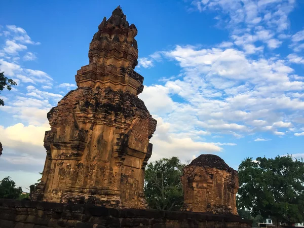 Château Khmer Dans Temple Thaïlande — Photo