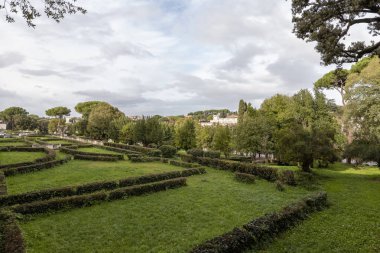 Roma / İtalya. Sonbaharda Roma. Villa Borghese.