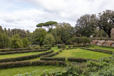 Sonbaharda Roma. Villa Borghese.