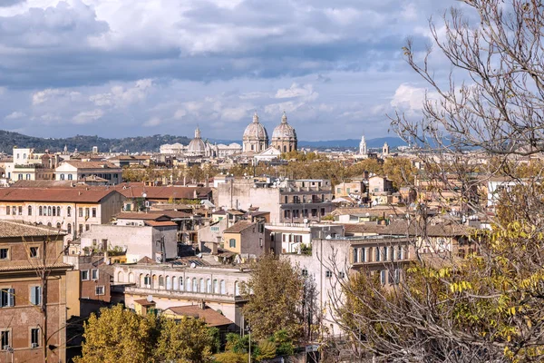 Панорама Риму Від Пагорба Авентин — стокове фото