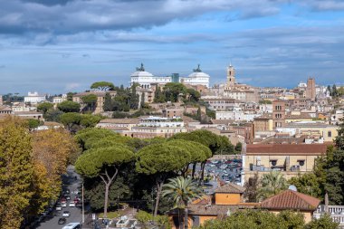 Aventine tepesinden Roma Panoraması
