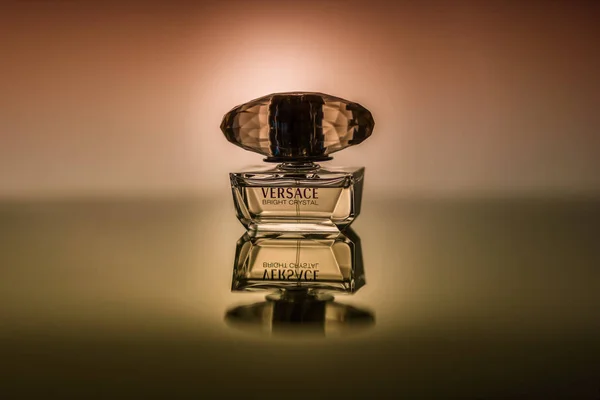 Garrafa Água Perfume Versace — Fotografia de Stock