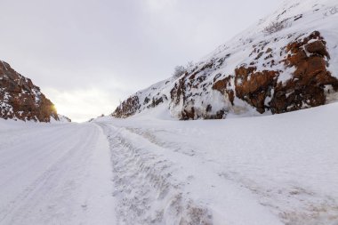 Barents Denizi kıyıları, Arktik Okyanusu, Kola Yarımadası, Teriberka, Rusya