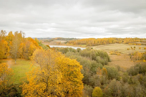 Oude Molen Aan Oever Van Rivier Sorot Nachts Dorp Poesjkin — Stockfoto