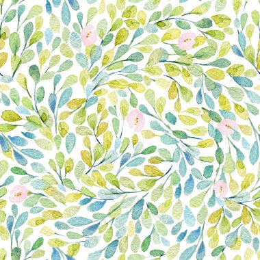 Güzel pembe çiçekler ile Seamless Modeli.