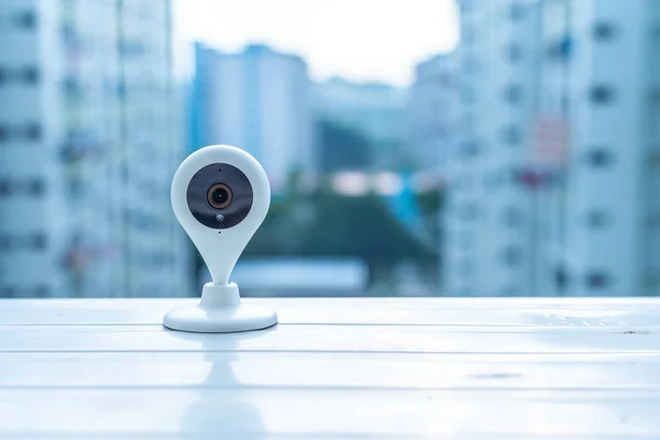 Hushåll inomhus digital Cctv Internet övervakning webbkamera med mörkerseende — Stockfoto