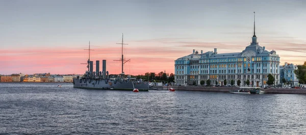 Kryssaren Aurora, Sankt Petersburg — Stockfoto