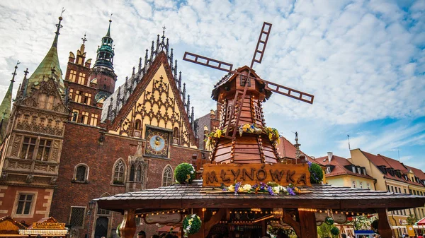 Plaza del Mercado en Wroclaw —  Fotos de Stock