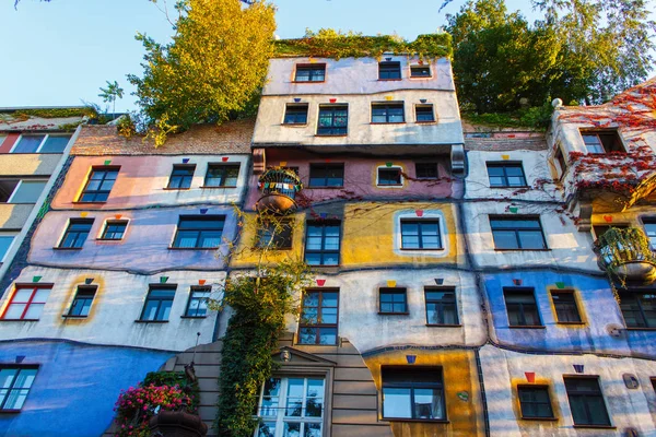 Maison Hundertwasser à Vienne, Autriche — Photo