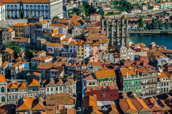 Повітряний вид на Порто, португальська — стокове фото