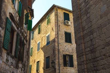 Kotor, Karadağ için tarihi binaların dış cephe
