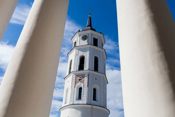 Belltower Katedralen Basilikan Stanislaus Och Ladislaus Vilnius Litauen — Stockfoto