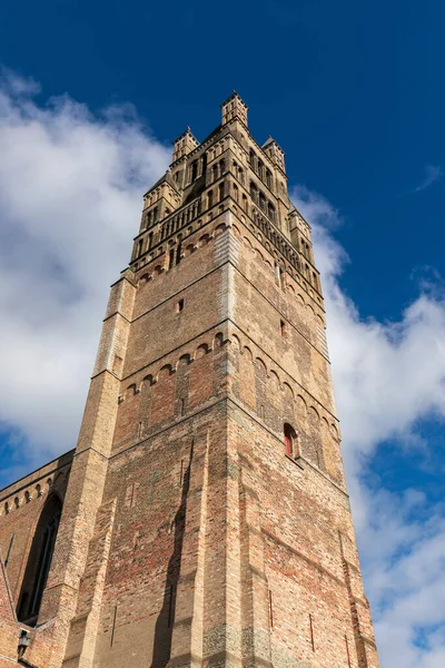 Katedra Salvator Brugge Belgia — Zdjęcie stockowe
