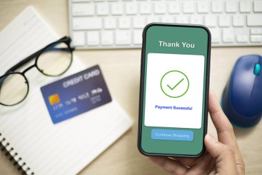Çevrimiçi Alışveriş Ödeme Seçeneği Başarılı ve Alışverişe Devam Edildi