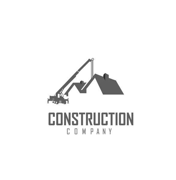 Modelo de logotipo da empresa de construção —  Vetores de Stock