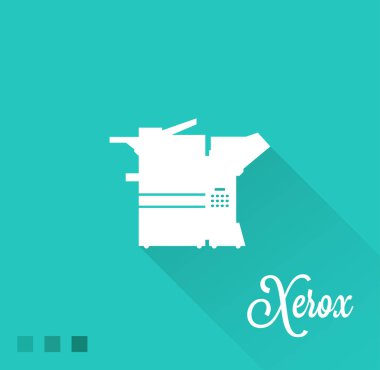 Xerox makinesi, Fotokopi makinesi simgesini